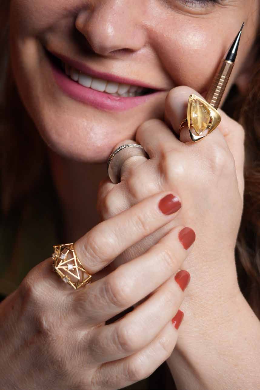 Melissa Maia, designer de joias